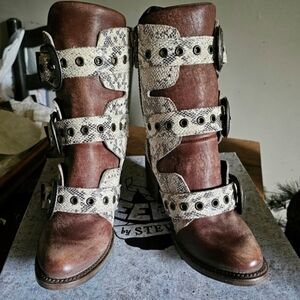 FREEBIRD BY STEVEN OG SELENA TEST BOOT SZ 6